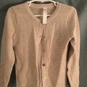 Beautiful “gold/tan” cardigan for little girl